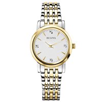 Montre Bulova Femme Classic Diamonds in Acier 98P115 - 98P115